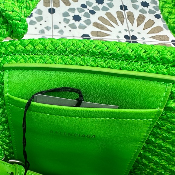 Balenciaga Green Ibiza Bask Bag (NWT) - Picture 4 of 5
